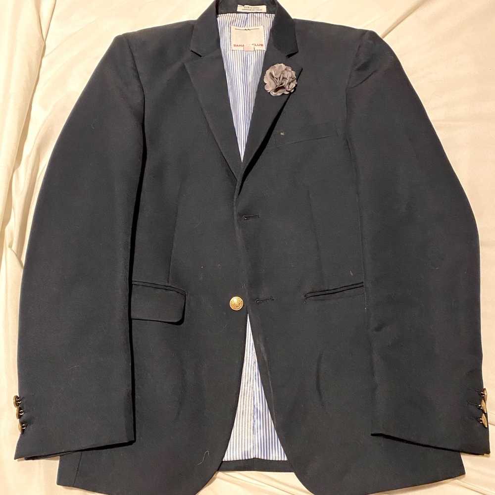 Sahara club navy blue suit jacket/blazer